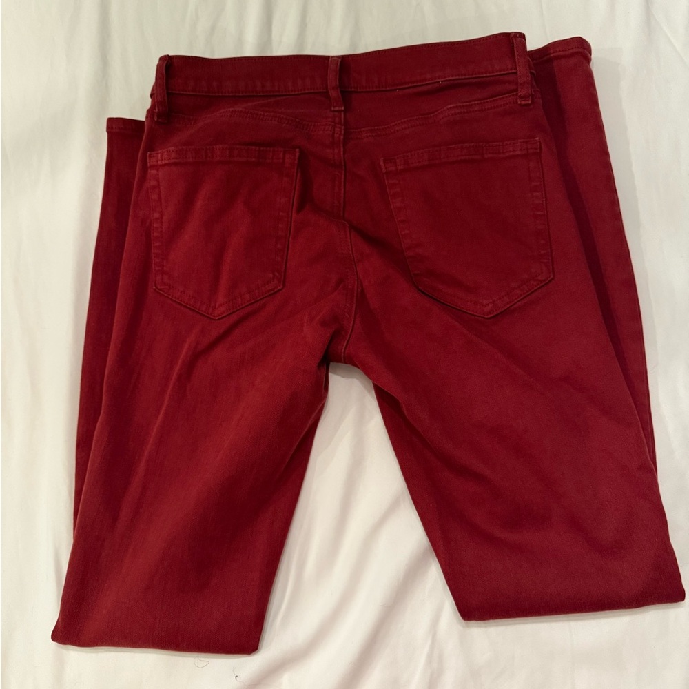 GAP Deep Red Denim - Picture 6 of 8